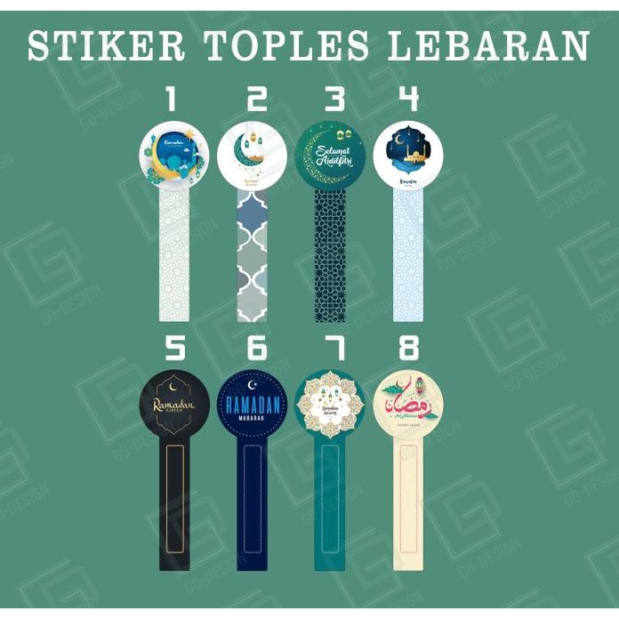 

Sticker Toples Lebaran Elegant/Souvenir Segel Lebel Hampers Sale!!!R30F