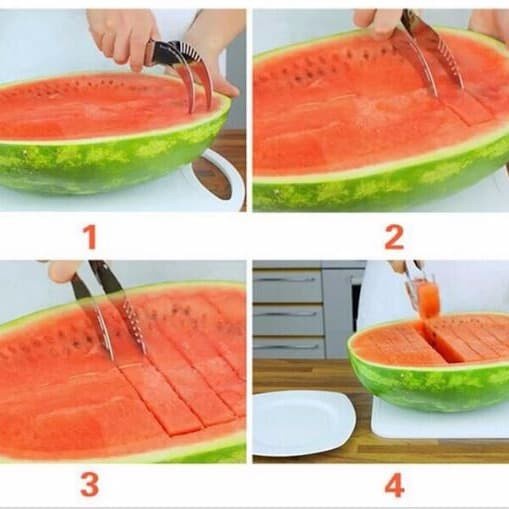 BAROKAH GAMIS MAGIC FRUIT SLICER WATERMELON ALAT IRIS POTONG BUAH SEMANGKA PEMOTONG