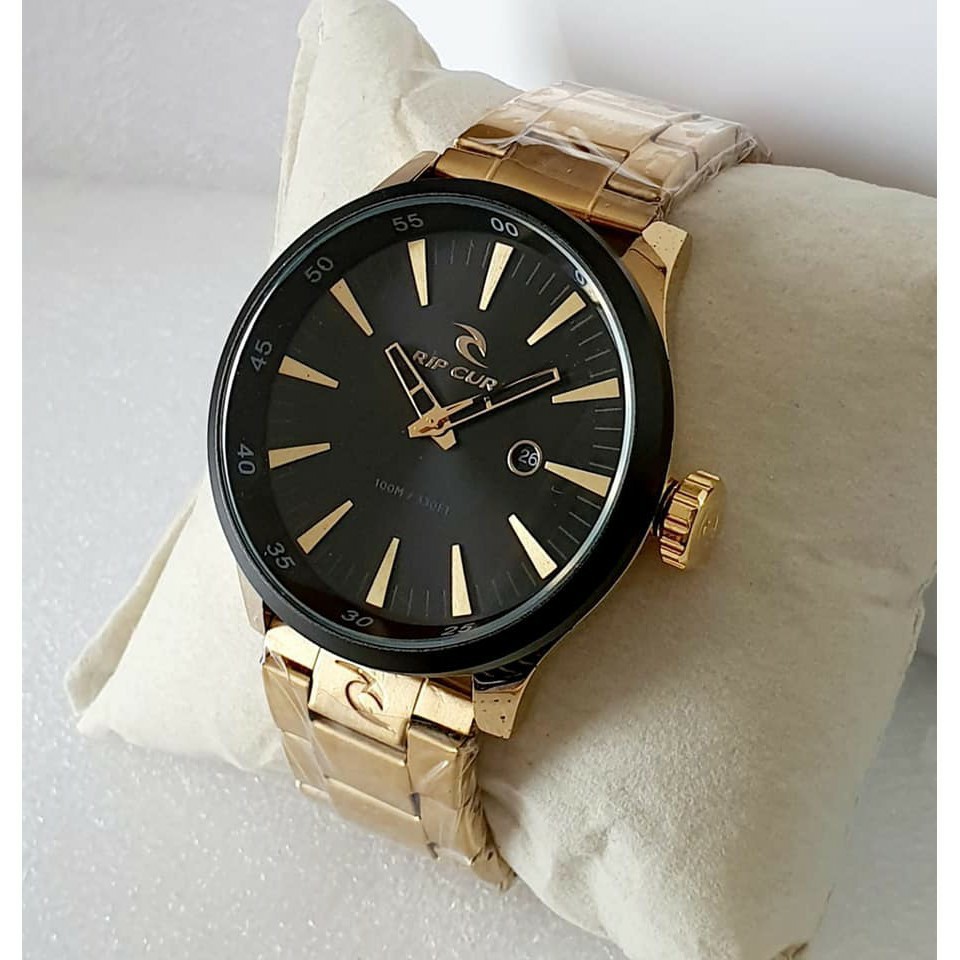 Jam Tangan Pria RIPCURUL Rantai Gold