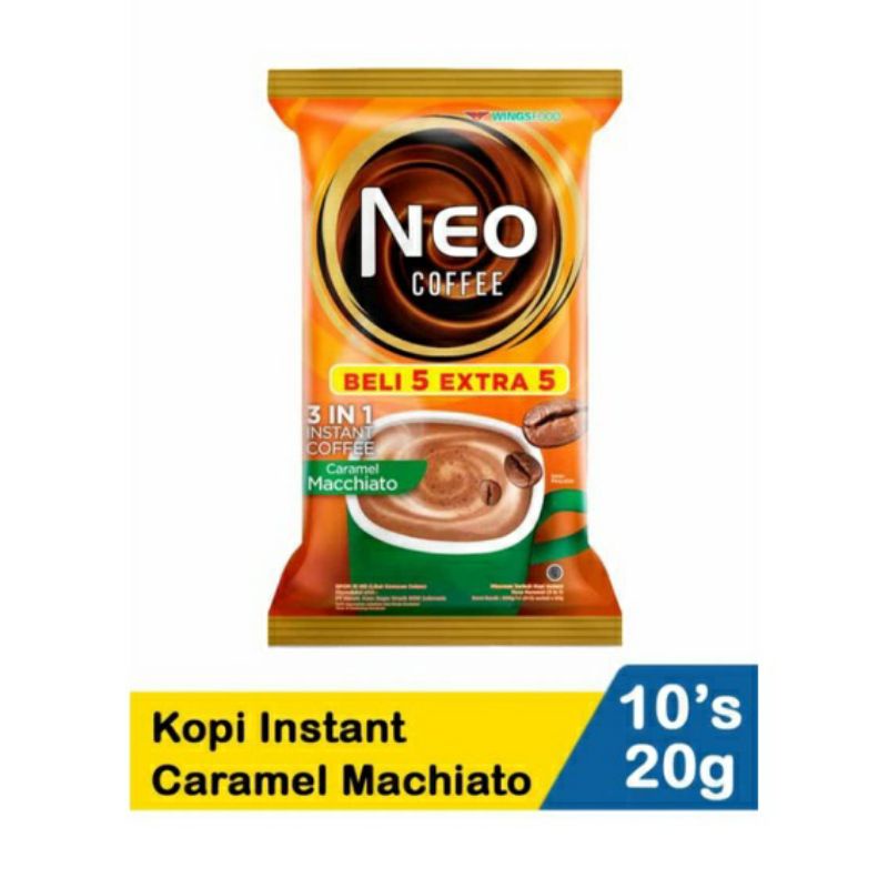 

NEO COFFEE KOPI INSTANT 3IN1 10x20gr