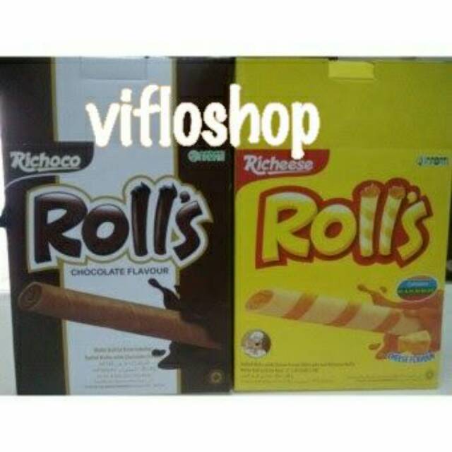 Nabati Roll's (Keju & Coklat) / Nabati Rolls Kemasan Box ...