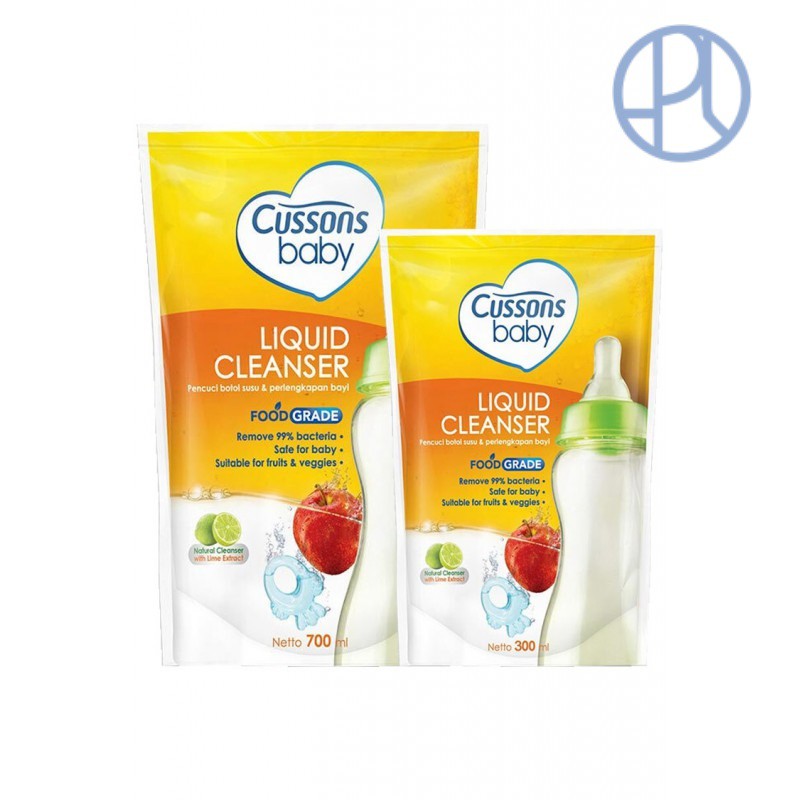 CUSSONS BABY LIQUID CLEANSER 700ML FREE 300 ML SABUN CUCI BOTOL BAYI