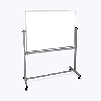 

WhiteBoard Whiteboard Papan Tulis Putih Stand Besi Uk. 120 x 240 cm
