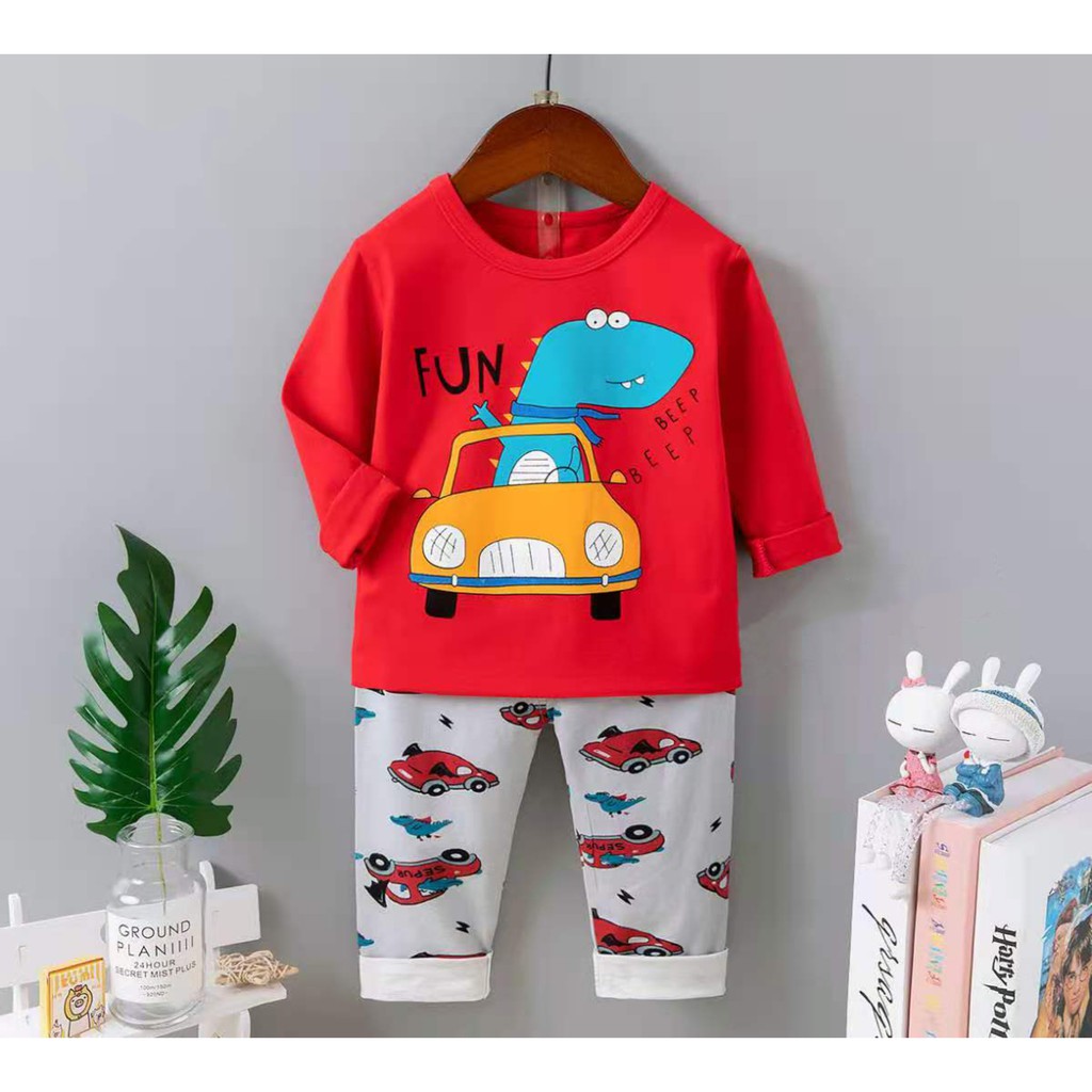 Fun Dodo PP Harga  1 Seri Dapat 3 Stel Baju Celana  