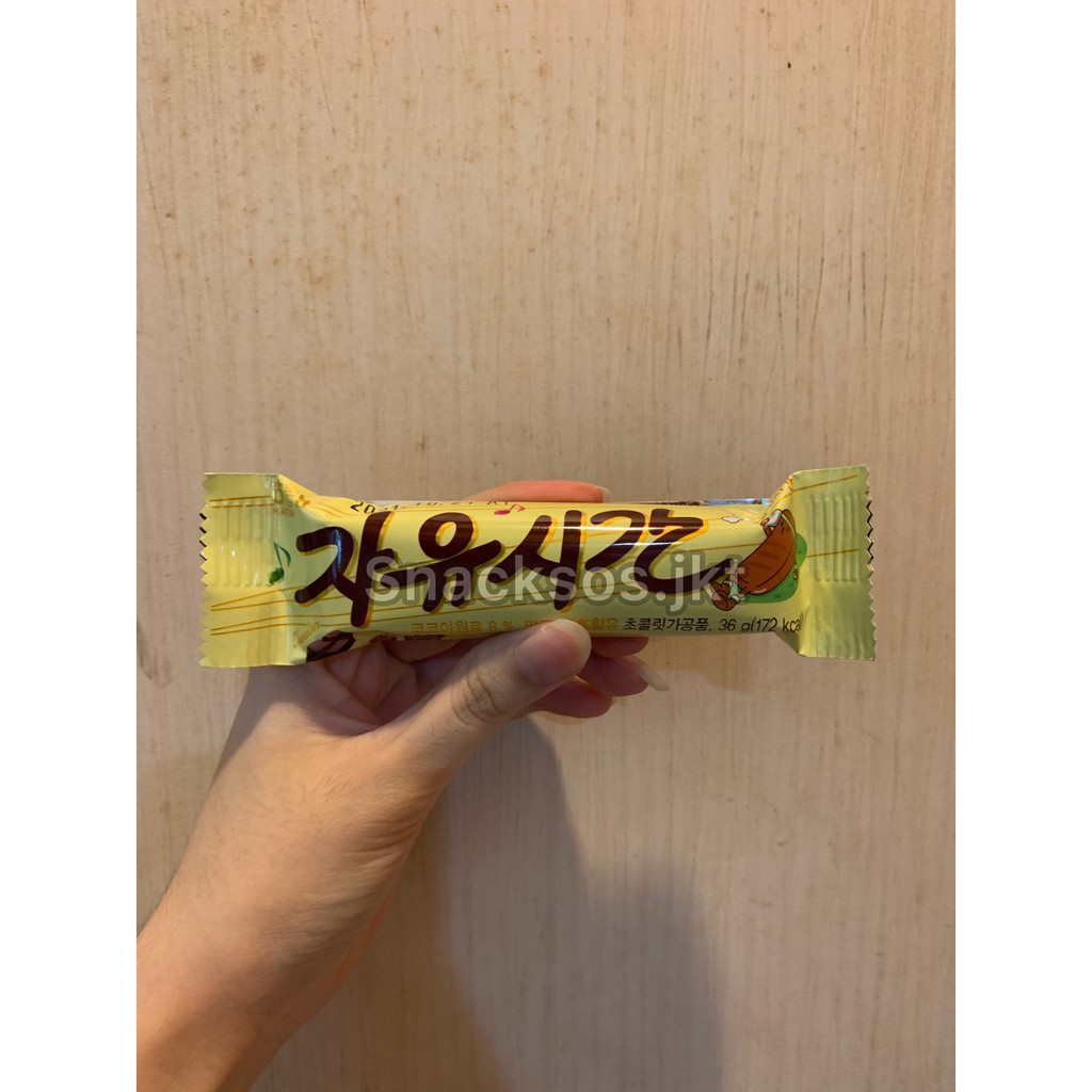 

HAITAI CHOCOLATE COMPOUND FREE TIME BAR PEANUT KOREA