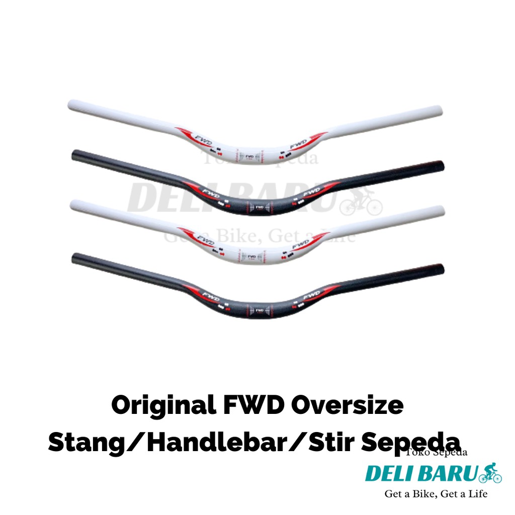 Stang FWD alloy oversize 31.8 mm 70 cm sepeda MTB