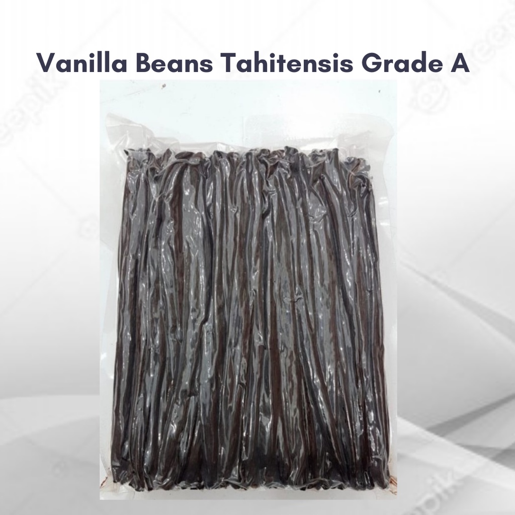 

Vanilla Tahitensis Grade A - Bean Vanilli utuh Biji Vanili Vanilla Tahiti