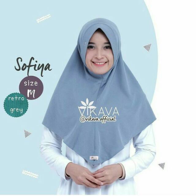 Sofiya hijab instant by Vikava