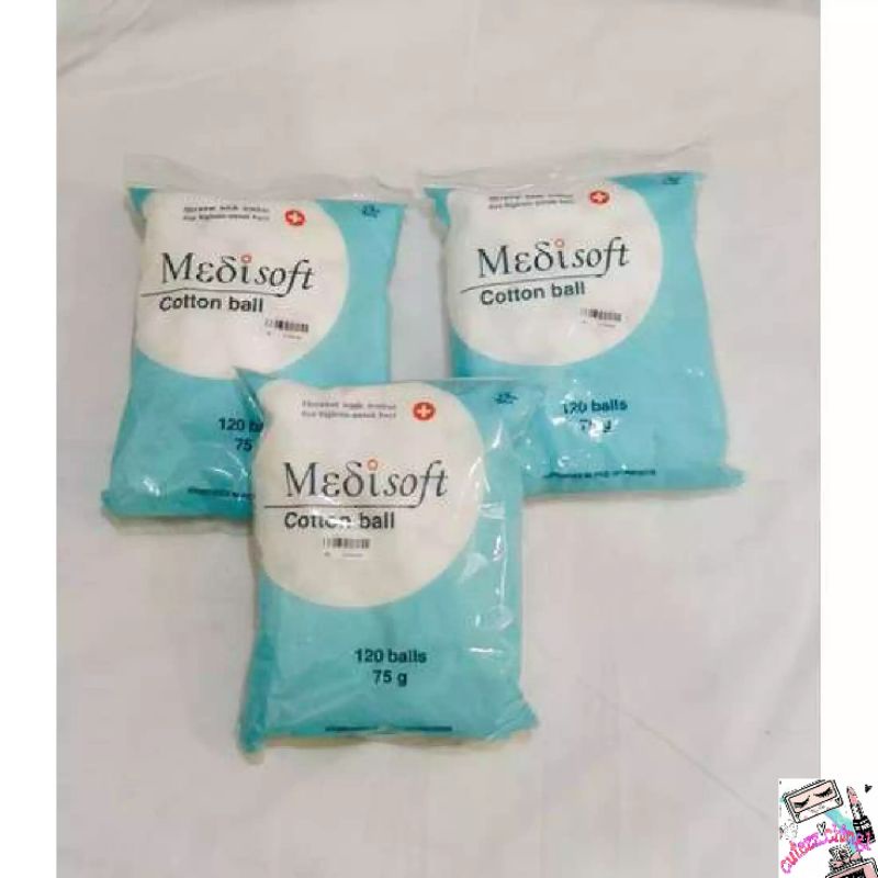 ☃Cutezz_Ching1☃Medisoft Cotton Ball 120balls 75g