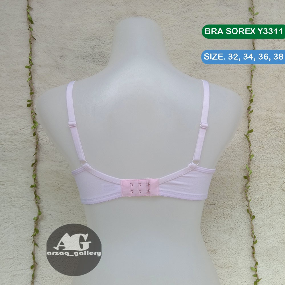 Bra Sorex Young Y3310 / Y3310 /Y2302/  Y2303 / Y3322 | Bh Remaja Perempuan Step 3 Motif | Bra Wanita Remaja | Pakaian Dalam Remaja | Bh