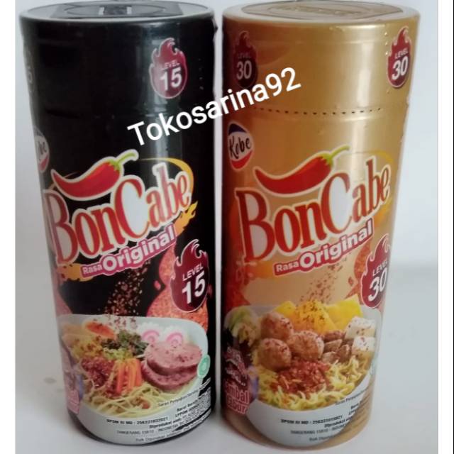 

Bon cabe botol 40 gram