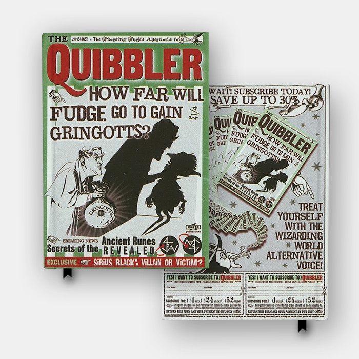 Buku Harry Potter Majalah Quibbler Potter Interview Hardcover Diary Jurnal Agenda
