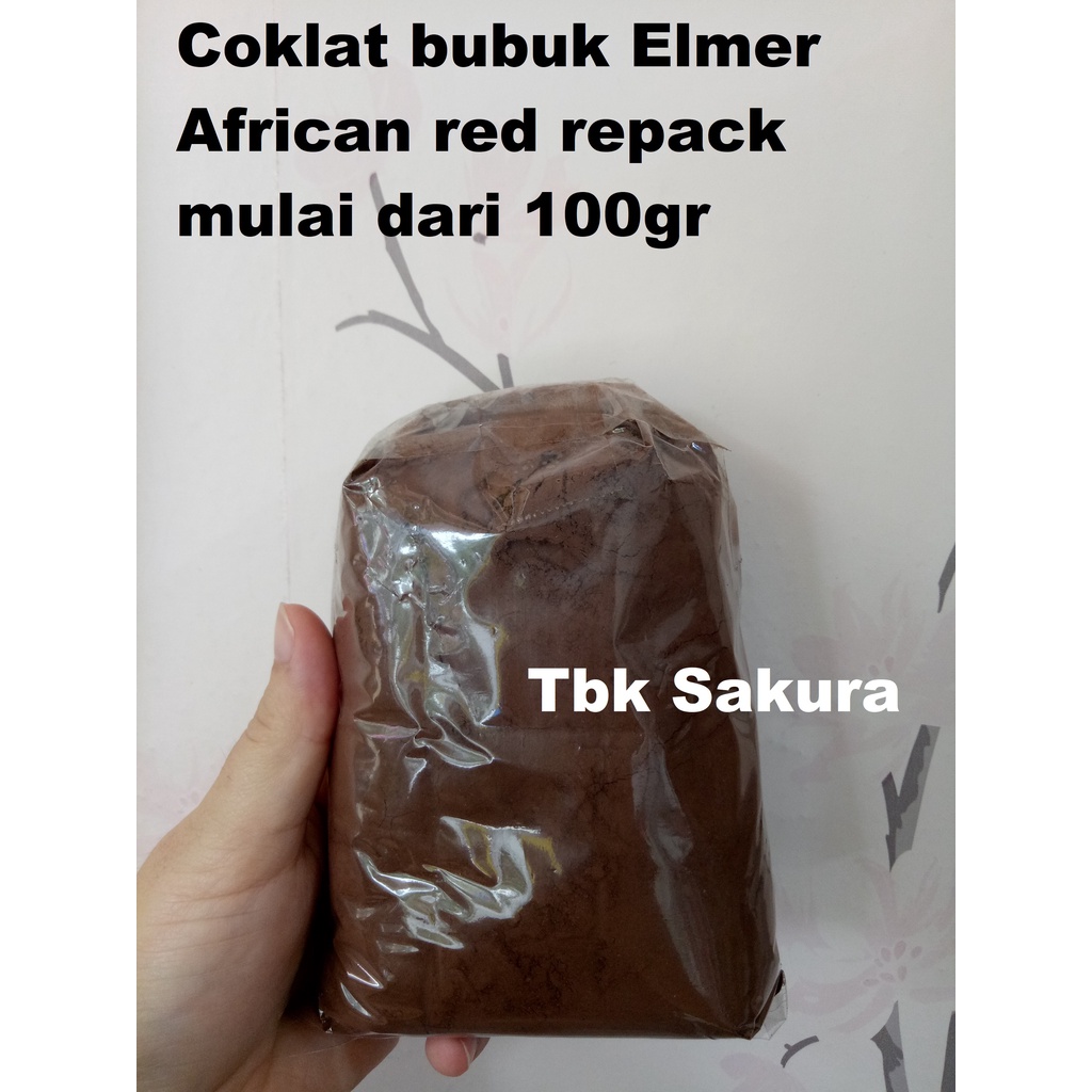

Coklat bubuk African Red Elmer 1kg (20-24%)