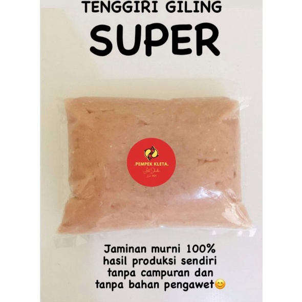 

Ikan Tenggiri Giling Super Gepeng 1 kg