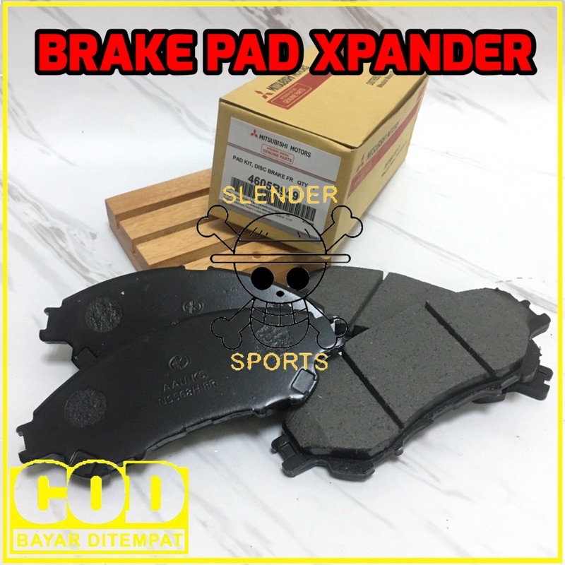 PAKET BRAKE PAD DAN BRAKE SHOE XPANDER - KAMPAS REM DEPAN XPANDER - MITSUBISHI XPANDER