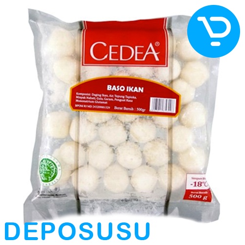 

CEDEA BAKSO BASO IKAN 500gr | FROZEN FISH BALL