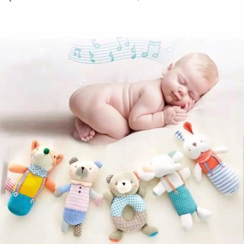 Rattle Stick / Boneka Rattle Bayi