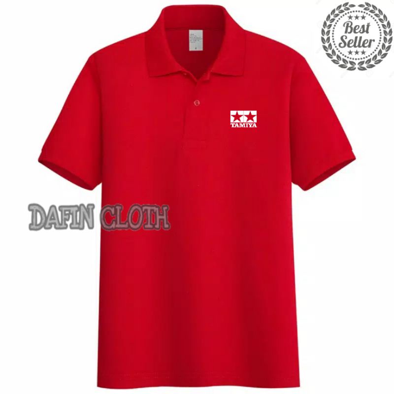 Polo shirt Kaos Kerah Pria Tamiya Keren