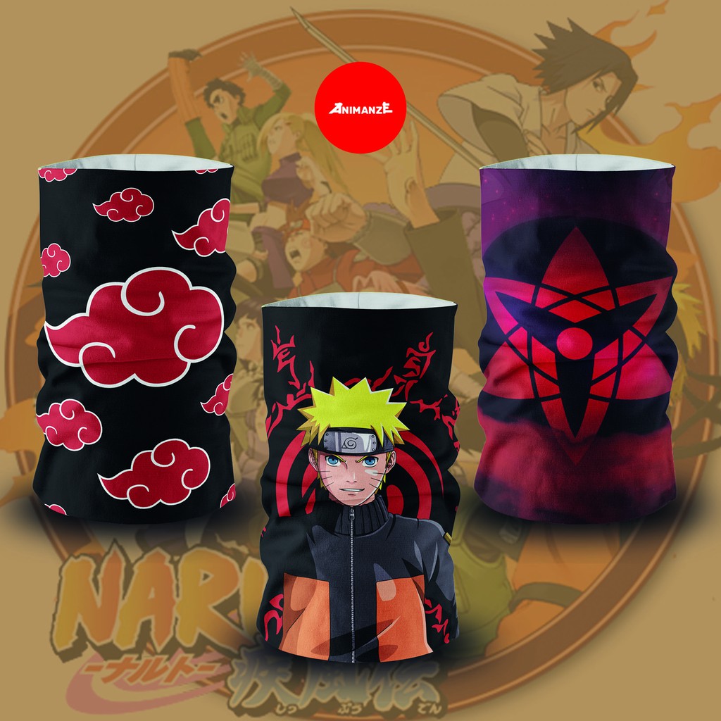 MASKER BANDANA / BAFF MASK ANIME / MASKER BERKENDARA / ANIME DESIGN