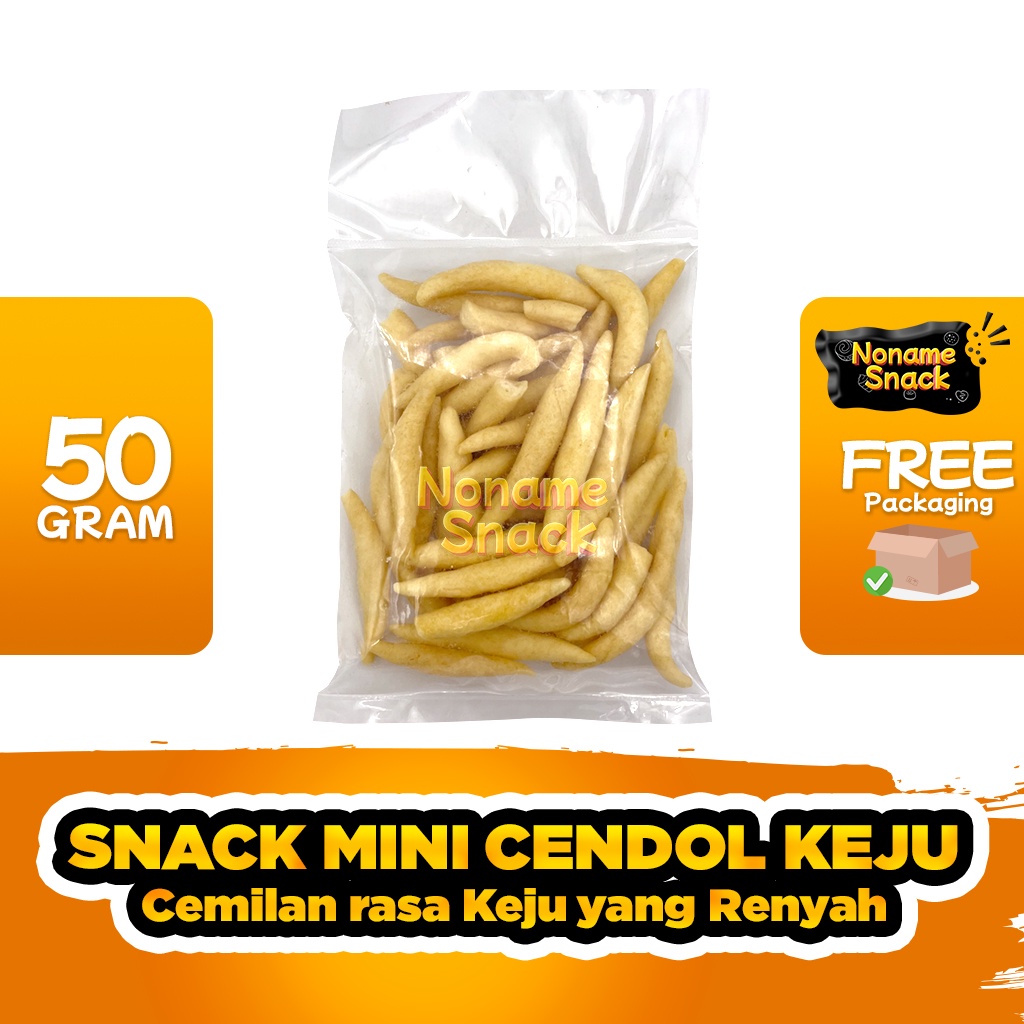 NoName Snack - Telur Gabus Mini Cendol Keju Grosir 50Gr