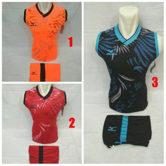 Setelan Baju Voli Mizuno Singlet Terbaru 007