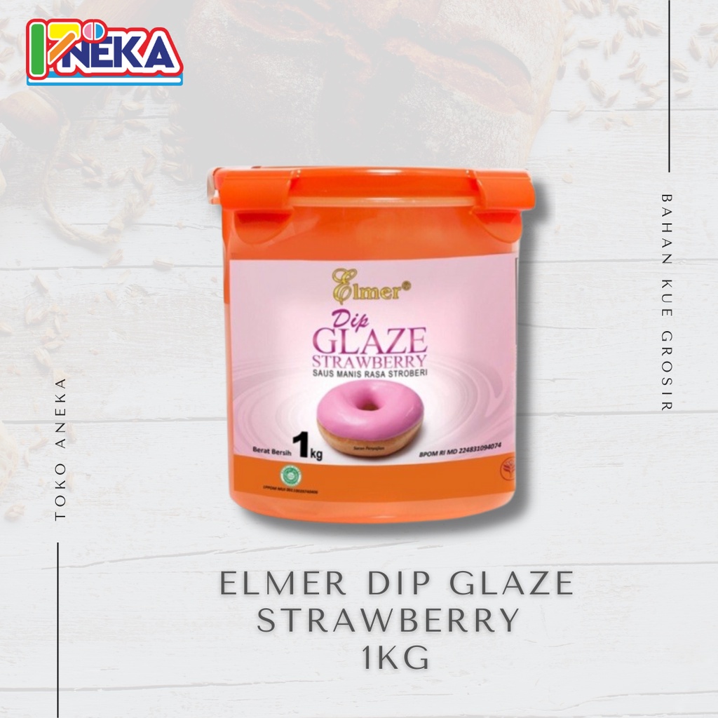 

Elmer Dip Glaze Strawberry 1Kg