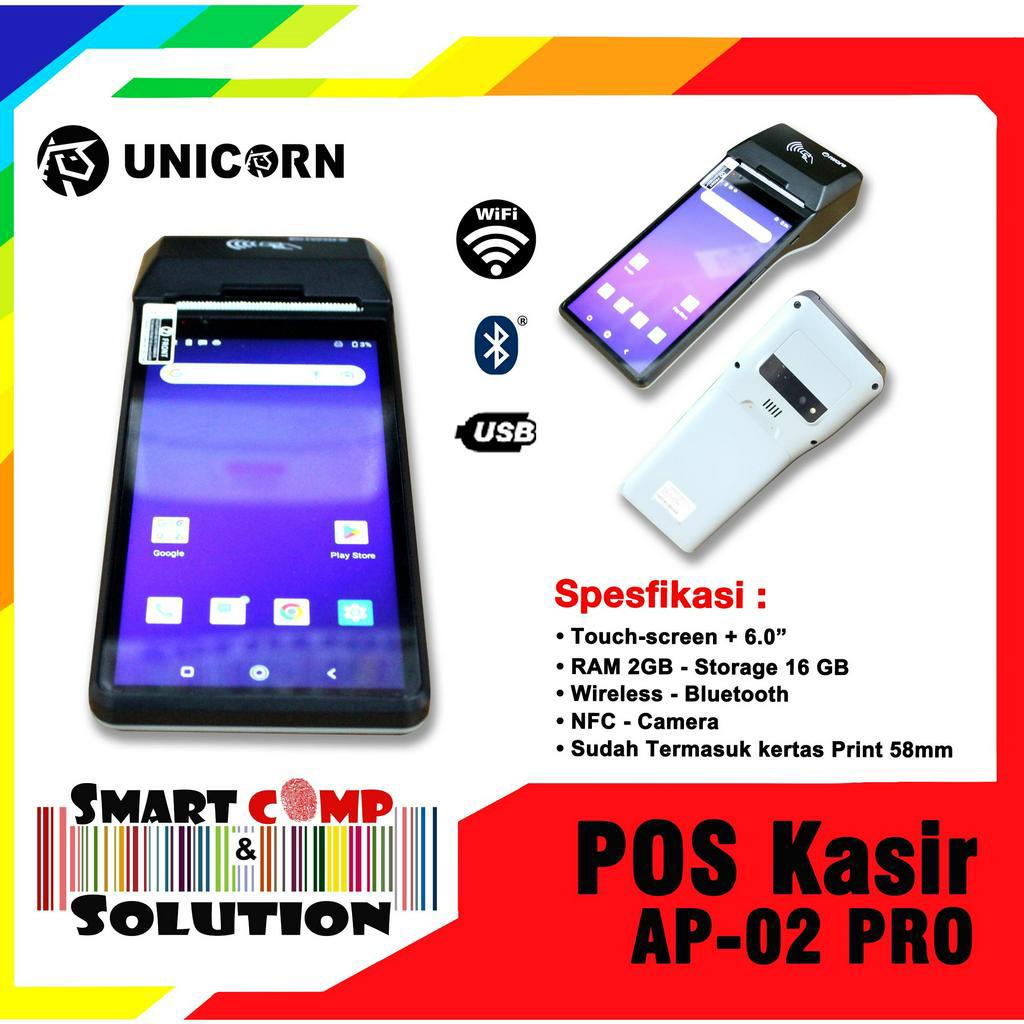 POS Android Mobile Mesin Kasir Portable Iware AP-02 PRO 2GB+16GB NFC