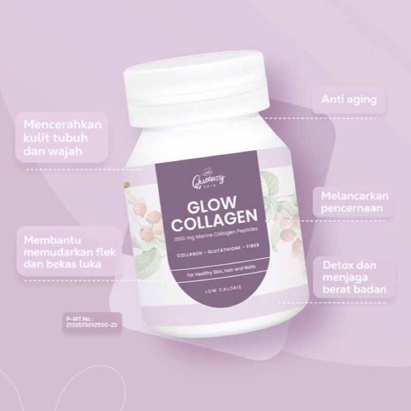 READY STOCK GLOW COLLAGEN QUEENZY