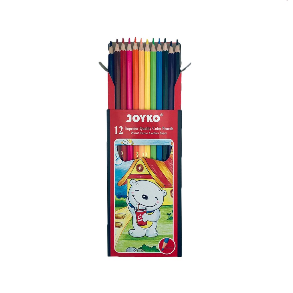 Joyko / Pensil Warna / isi 12 warna / CP-12PB