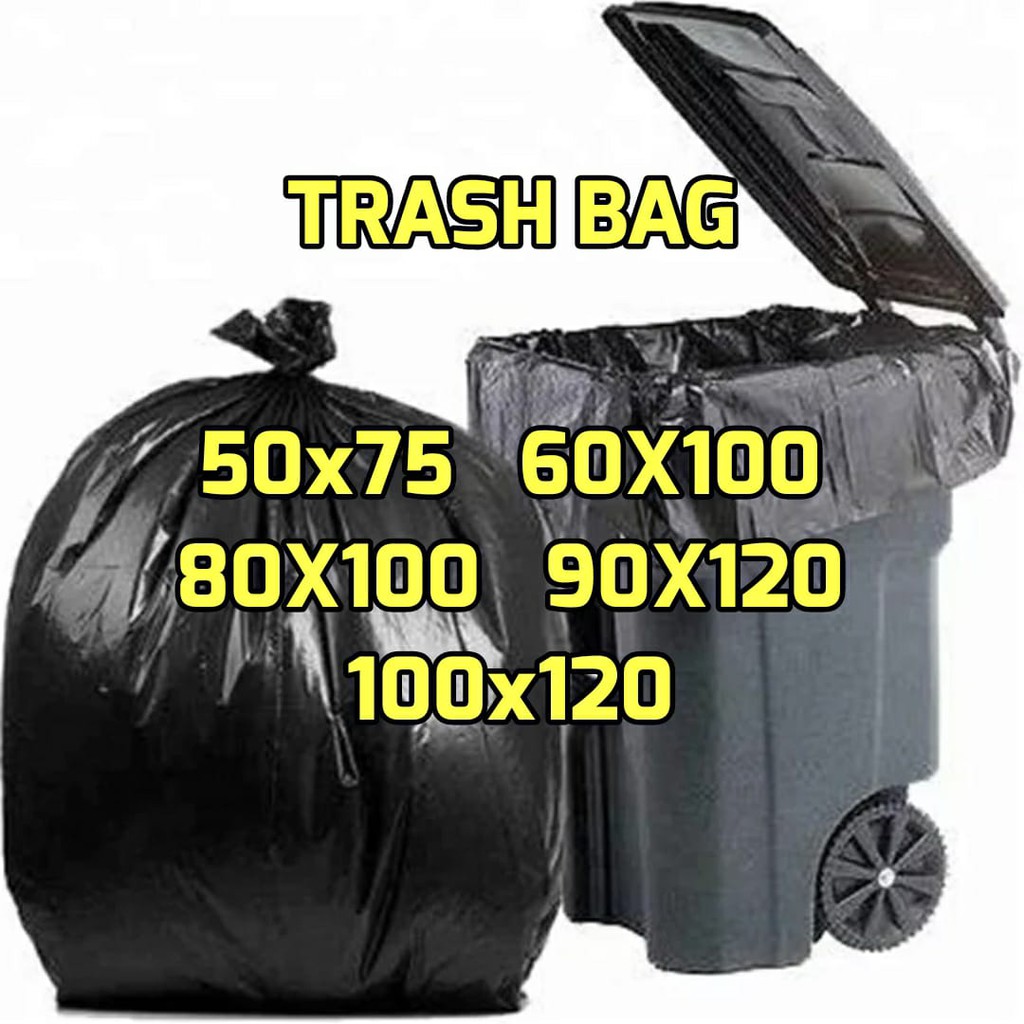 Jual Trash Bag Besar 50x75 60x100 80x100 90x120 100x120 Cm Polybag