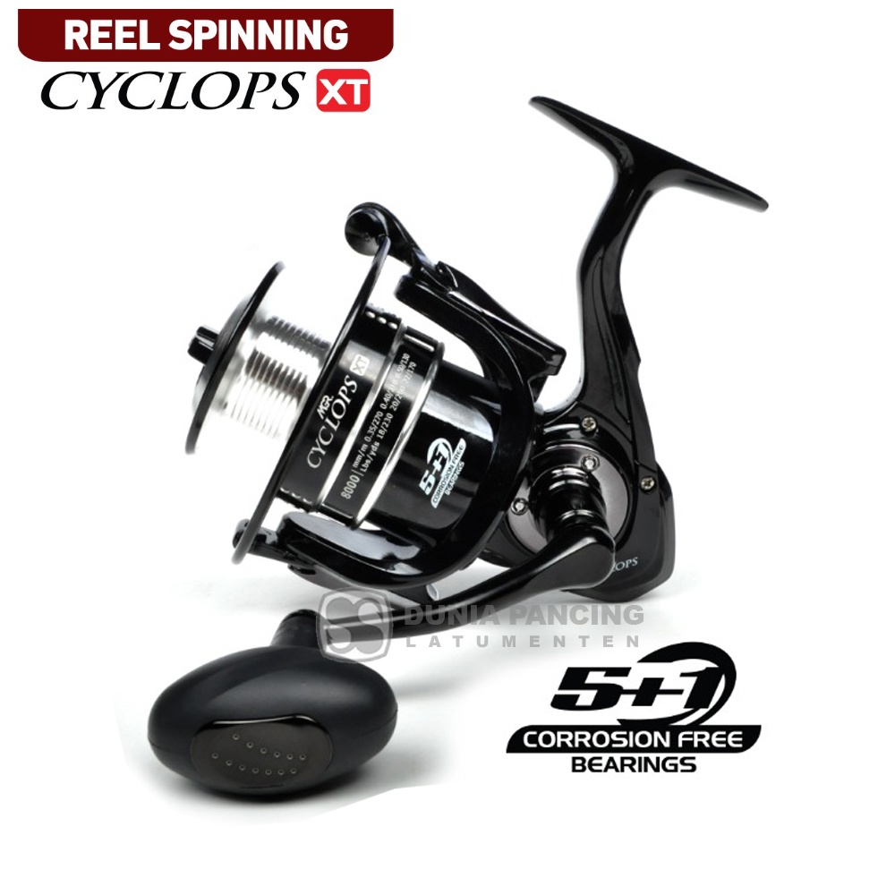 Reel Spinning MAGURO CYCLOPS XT UKURAN 1000-8000 Power Handle