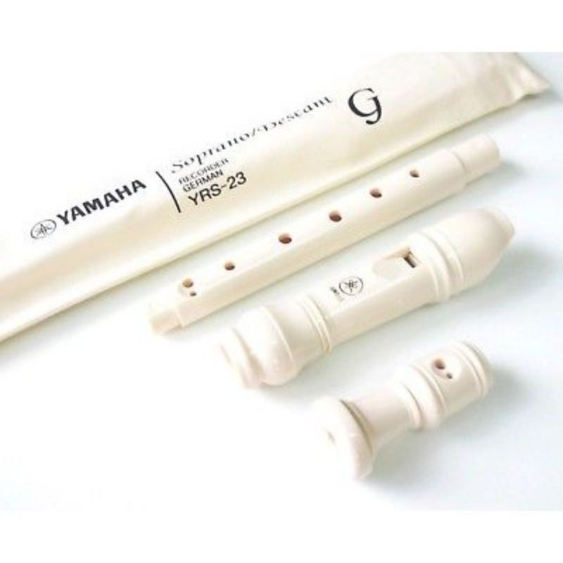 Suling Recorder YAMAHA Soprano Descant Original YRS-23