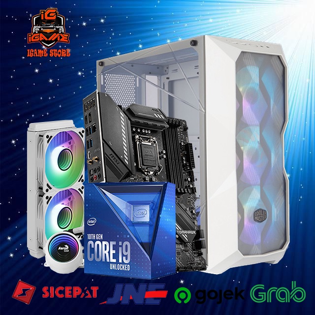 PC GAMING i9 10900K/RTX 3060 12GB/16GB DDR4/NVME STREAMING NAMPOL GAN