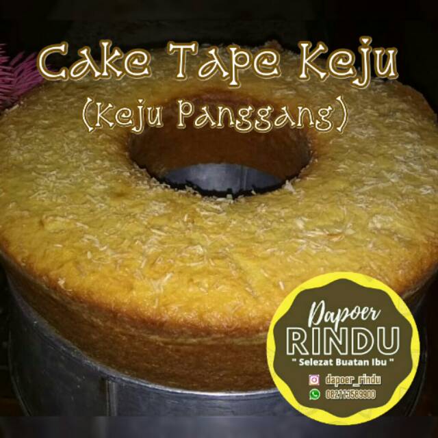 

Cake Tape Keju (Besar)