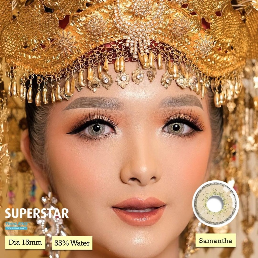 Superstar Samantha lensa warna softlens premium