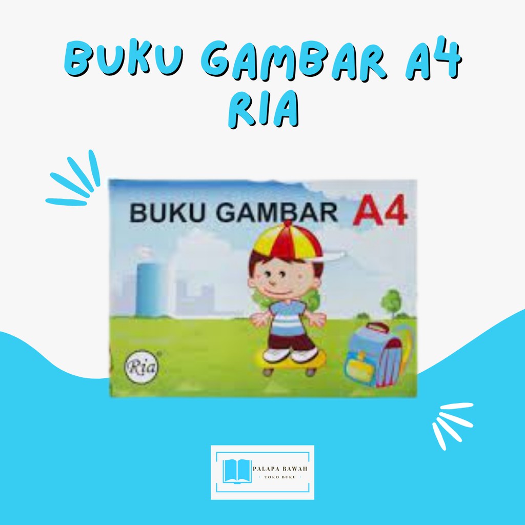 

BUKU GAMBAR RIA A3/A4/B5 BUKU GAMBAR KECIL