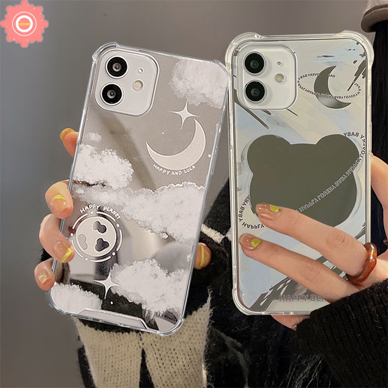Casing IPhone 7plus 8plus X XS Max XR 11 13 12 Pro Max SE 2020 7 8 + Motif Langit Berbintang