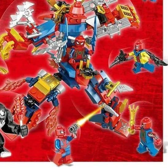 ۞ Lego Minifigure Venom MINIFIGUREs carnage dr octopus Spider-Man xinh ♪