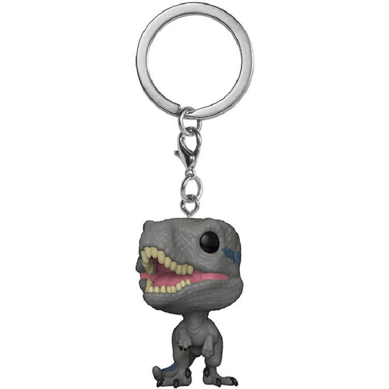 Funko POP Gantungan Kunci Boneka Minifigure Tyrannosaurus King Kong Velociraptor Bahan PVC