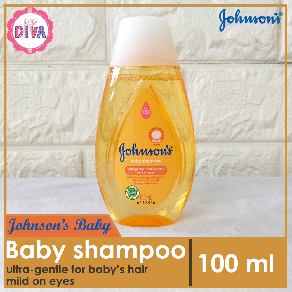 100ml - Johnson's BABY SHAMPOO Mild On Eyes 100ml ens johnsons johnson shampo jonson jansen