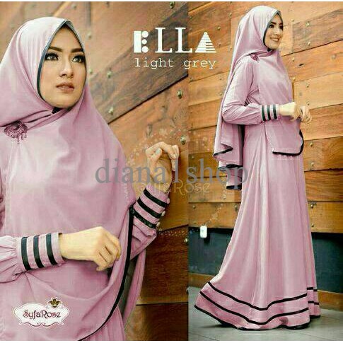 Syari Bergo Syfarose Pink