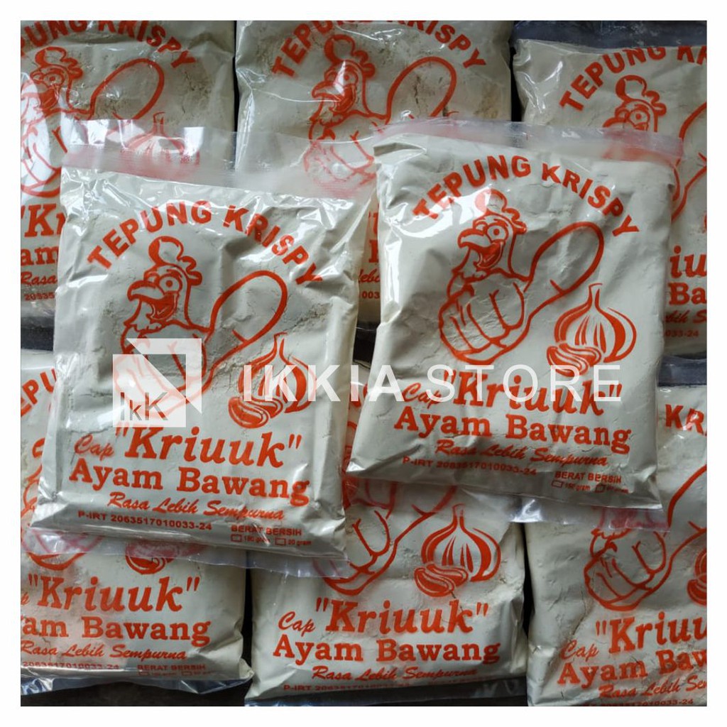 TEPUNG KRISPY ECER / TEPUNG AYAM BAWANG KRIUK