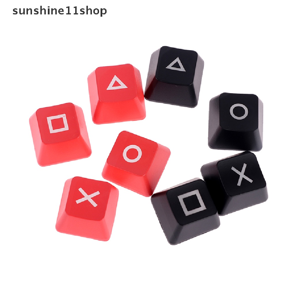 Sho Keycap Anak Panah Bahan ABS Dengan Lampu Belakang Untuk Keyboard Gaming