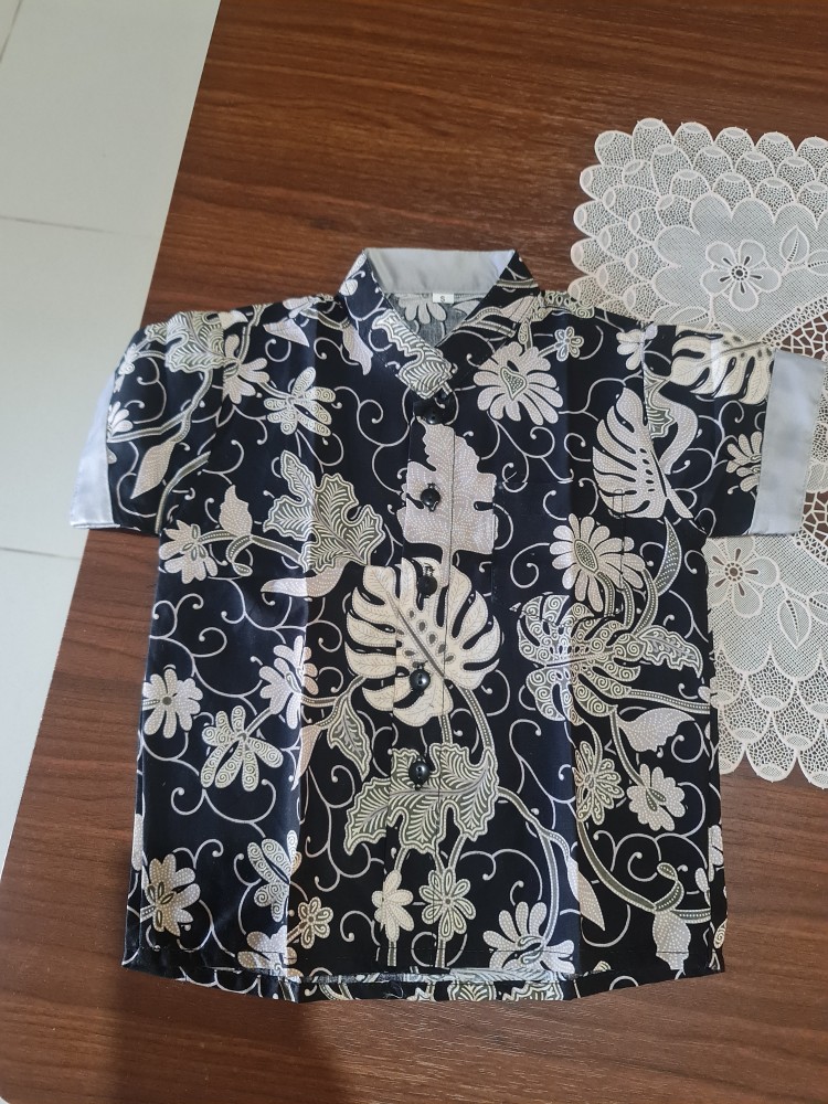 Couple Batik Ayah Dan Anak Batik Baturaden Ori