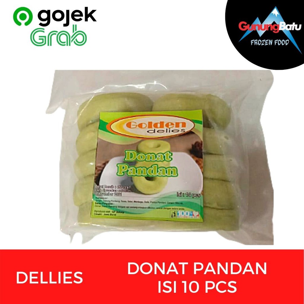 

DELLIES DONAT PANDAN ISI 10 PCS