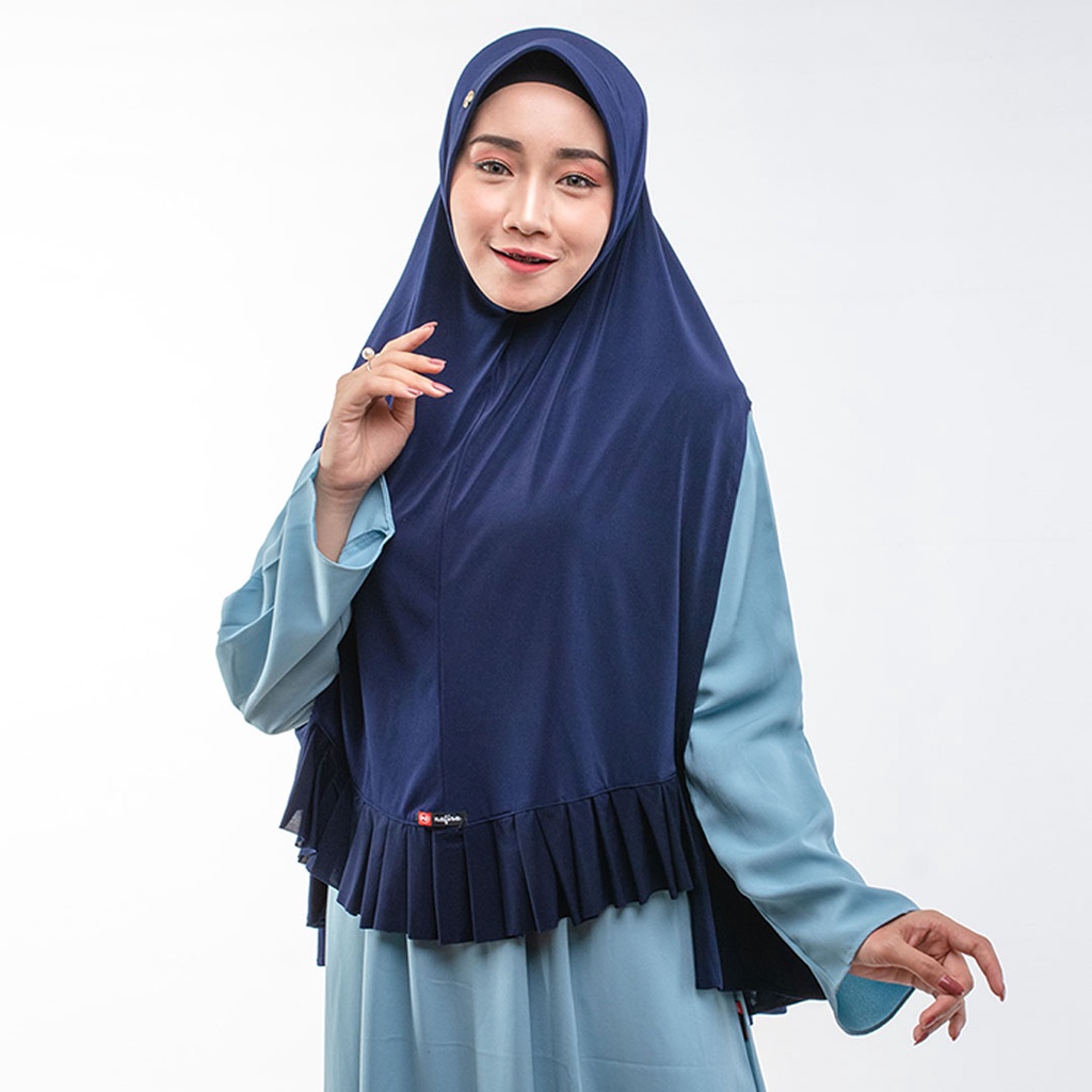 Nafisa Afreen - Jilbab Instan Bergo - Hilbab Syari Rempel -  Hijab Modern Kekinian