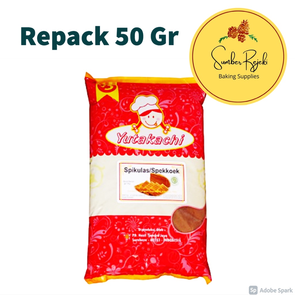 

Yutakachi Bubuk Spikulas | Spekkoek | Spekoek | Spekulas 50 Gr