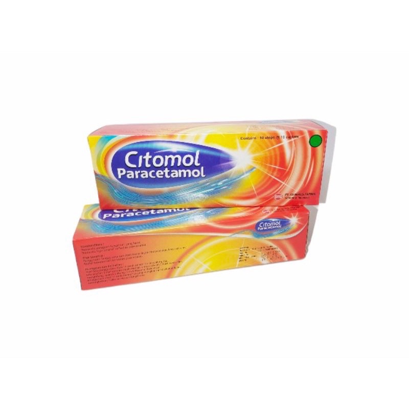 Citomol Paracetamol 500 mg Box 100 Tablet