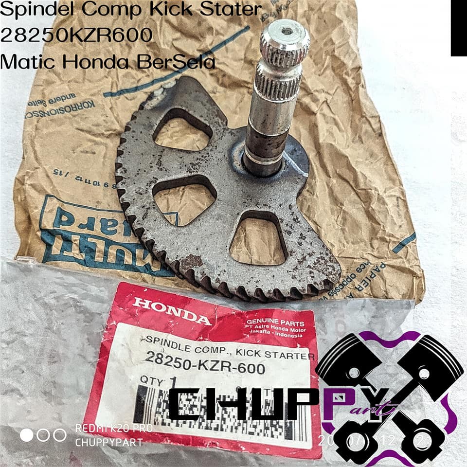 Spindle Comp Kick Starter - Vario 125 Old