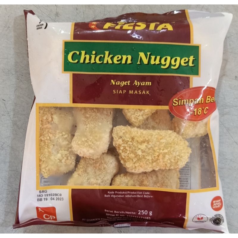 

Fiesta chicken nuget 250gr